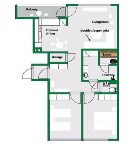 Apartment Rovakatu D28 Rovaniemi Luaran gambar